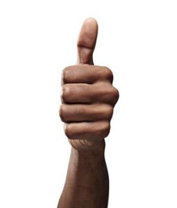 thumbs up
